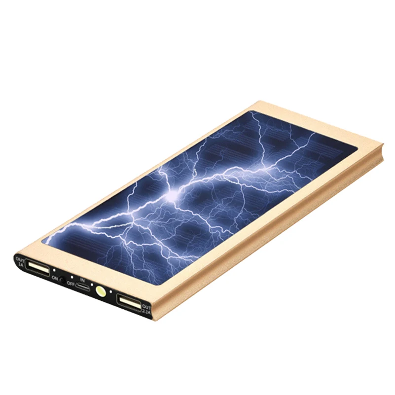 20000mAh Solar Power Bank LED  - огляд і ціна Jinko Solar Panel Cheetah