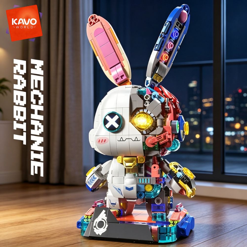 KAVOWORLD 1377PCS Robot Rabbit - огляд і ціна Renewable Energy Certificates