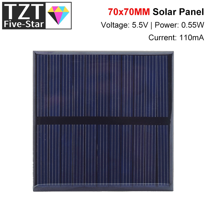 TZT 1/3PCS 5.5V 110mA solar pa - огляд і ціна Jinko Solar Panel Cheetah