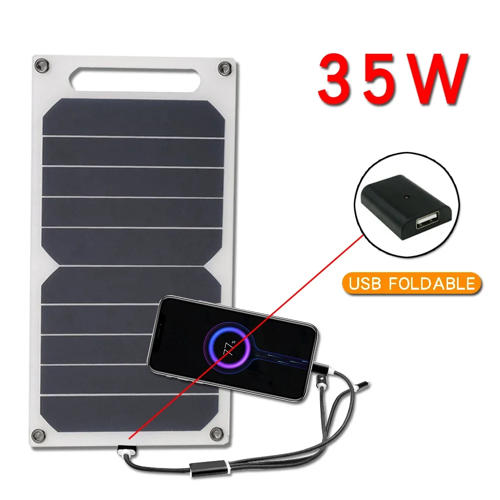 35W Solar Panel with USB Water - огляд і ціна Jinko Solar Panel Cheetah